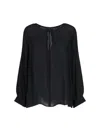 Nili Lotan Acadia Silk-chiffon Blouse In Black