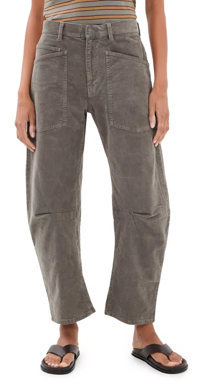Nili Lotan Casual Trousers With Belt Loops In Brown