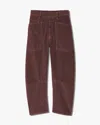 Nili Lotan Shon Corduroy Pant In Burgundy