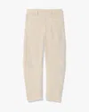 Nili Lotan Shon Corduroy Pant In White