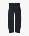 Nili Lotan Shon Cotton Pant In Blue