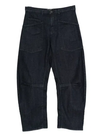 NILI LOTAN SHON DOUBLE-POCKET JEANS