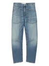 Nili Lotan Shon Five-pocket Jeans In Blue