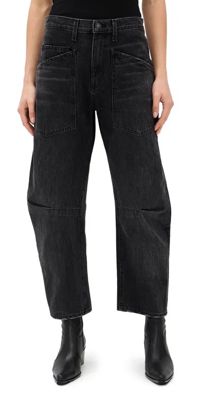 NILI LOTAN SHON JEANS STONE BLACK WASH