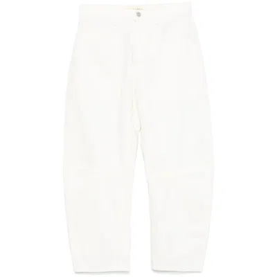 Nili Lotan Shon Jeans In White