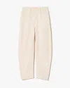 Nili Lotan Shon Linen Pant In Gray