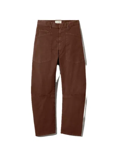 Nili Lotan Shon Panelled Cargo Pants In Blue