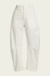 Nili Lotan Shon Pant In Eggshell In White