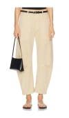 Nili Lotan Mid-rise Casual Pants In Sandstone
