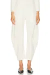 Nili Lotan Shon Cotton Balloon Pants In Stone