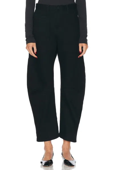 Nili Lotan Shon Straight Leg In Distressed Black