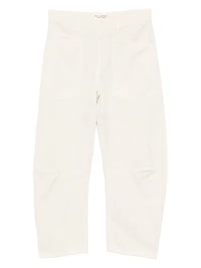 Nili Lotan Shon Trousers In Neutral