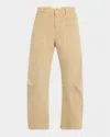 Nili Lotan Shon Wide-leg Pants In Brown