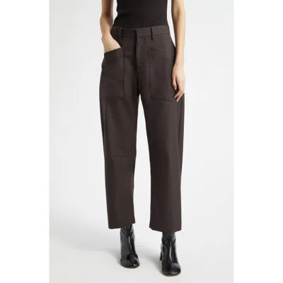 Nili Lotan Shon Wool Ankle Pants In Multi