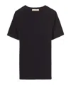 Nili Lotan Short-sleeved T-shirt In Black
