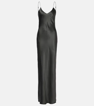 NILI LOTAN SILK SLIP DRESS