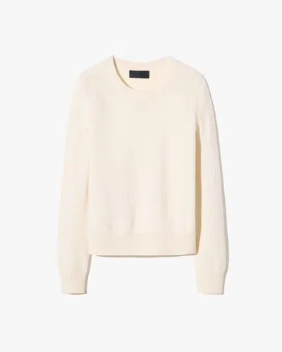 Nili Lotan Silvie Cashmere Sweater In White