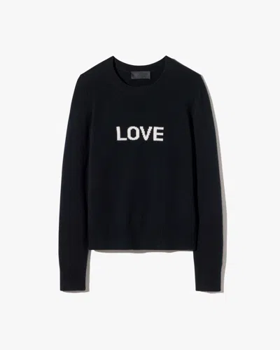 Nili Lotan Silvie In Love Cashmere Sweater In Multi