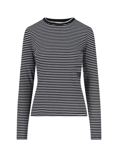 Nili Lotan Simone Tee In Gray