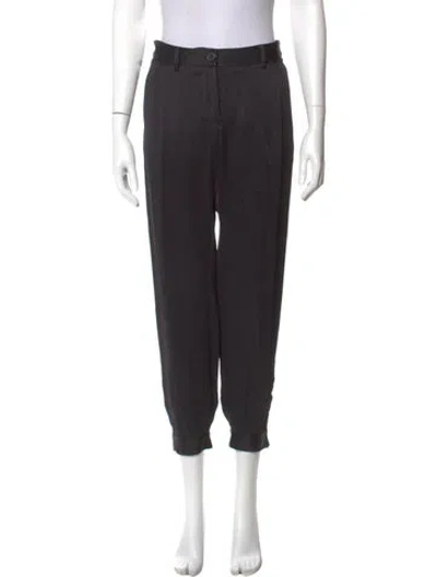 Pre-owned Nili Lotan Skinny Leg Pants In Black
