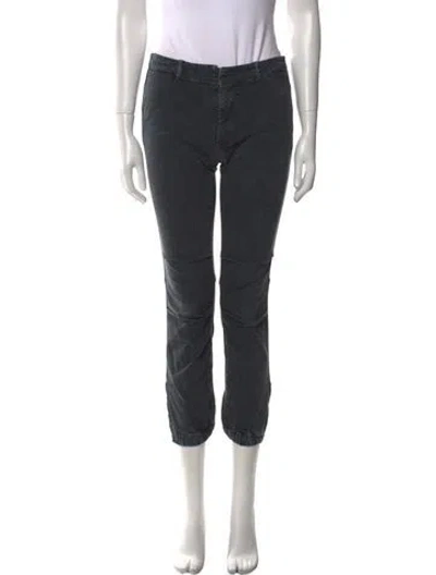 Pre-owned Nili Lotan Skinny Leg Pants In Black