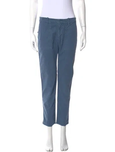 Pre-owned Nili Lotan Skinny Leg Pants In Blue
