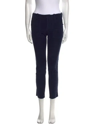 Pre-owned Nili Lotan Skinny Leg Pants In Blue
