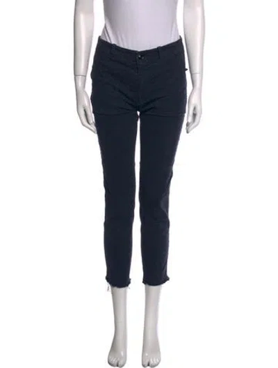 Pre-owned Nili Lotan Skinny Leg Pants In Blue