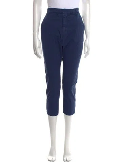 Pre-owned Nili Lotan Skinny Leg Pants In Blue