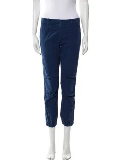 Pre-owned Nili Lotan Skinny Leg Pants In Blue