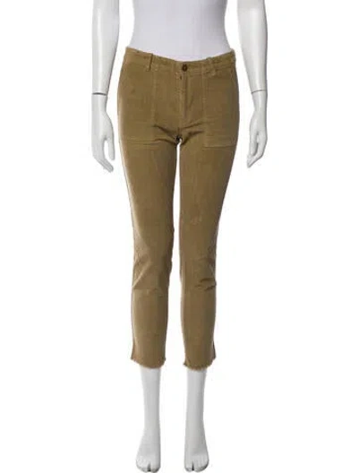 Pre-owned Nili Lotan Skinny Leg Pants In Brown