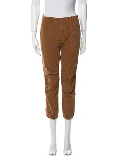 Pre-owned Nili Lotan Skinny Leg Pants In Brown