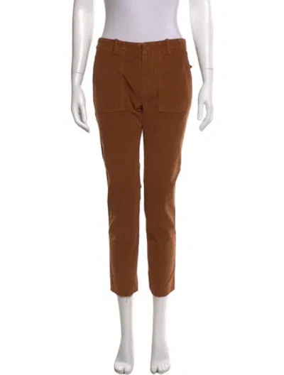 Pre-owned Nili Lotan Skinny Leg Pants In Brown