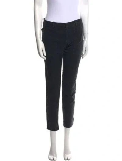 Pre-owned Nili Lotan Skinny Leg Pants In Gray