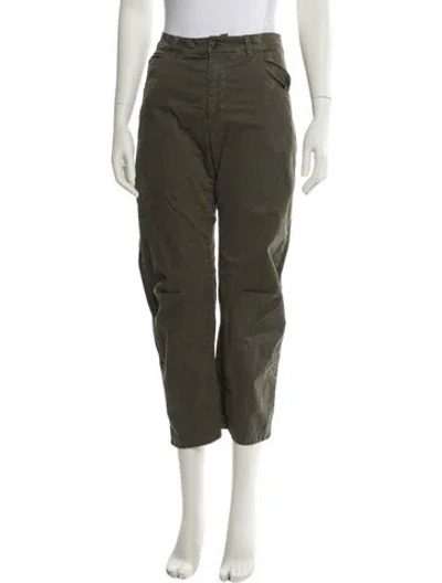 Pre-owned Nili Lotan Skinny Leg Pants In Green