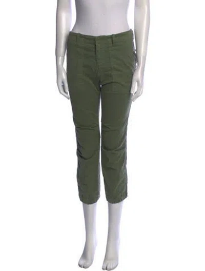 Pre-owned Nili Lotan Skinny Leg Pants In Green