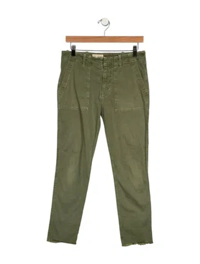 Pre-owned Nili Lotan Skinny Leg Pants In Green