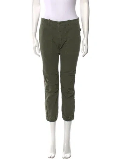 Pre-owned Nili Lotan Skinny Leg Pants In Green