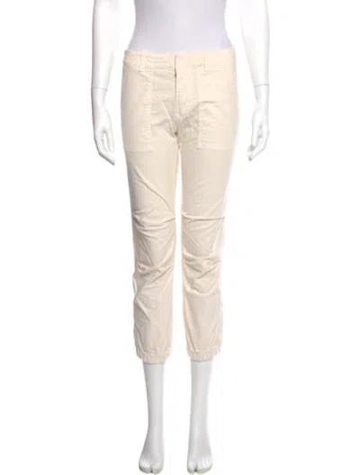 Pre-owned Nili Lotan Skinny Leg Pants In Neutral