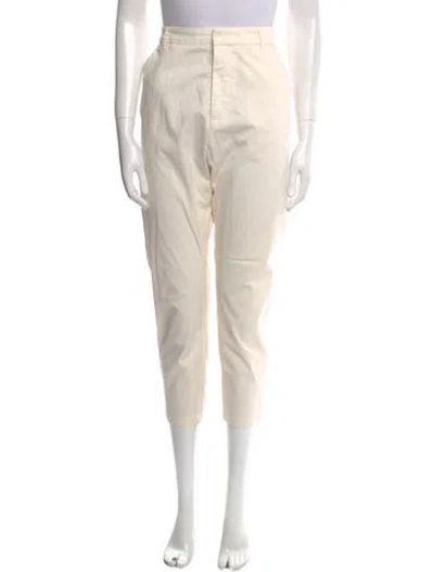 Pre-owned Nili Lotan Skinny Leg Pants In Neutral