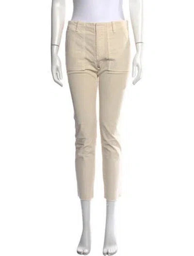 Pre-owned Nili Lotan Skinny Leg Pants In Neutral