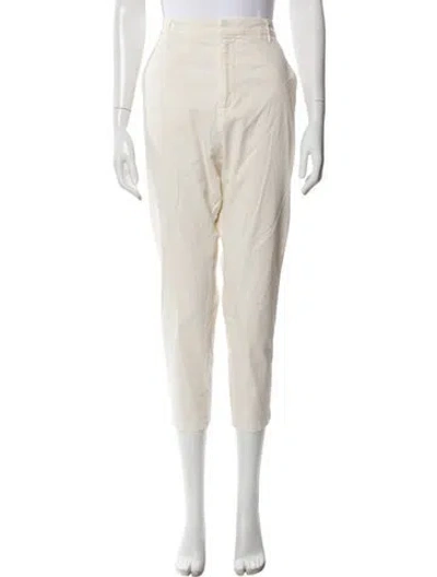 Pre-owned Nili Lotan Skinny Leg Pants In Neutral
