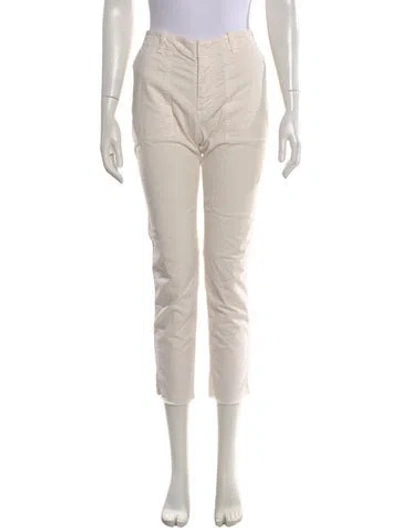 Pre-owned Nili Lotan Skinny Leg Pants In Neutral