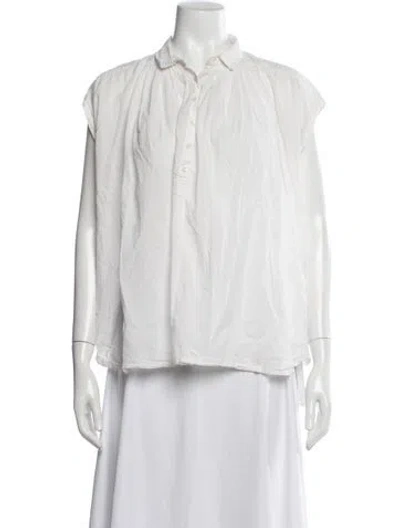 Pre-owned Nili Lotan Sleeveless Blouse In Neutral