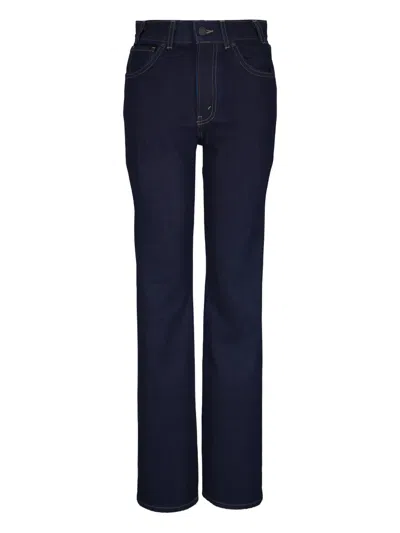 Nili Lotan Straight Denim In Blue