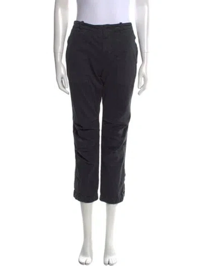 Pre-owned Nili Lotan Straight Leg Pants In Black