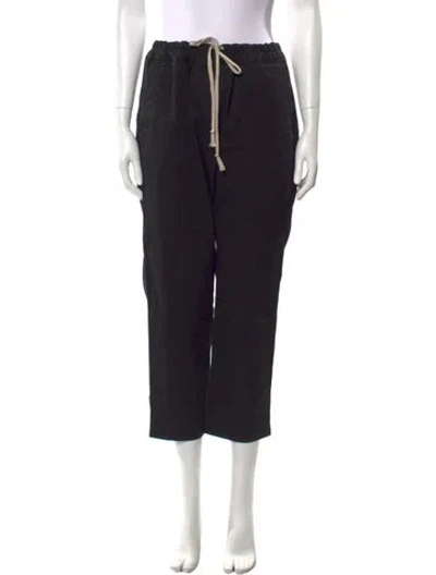 Pre-owned Nili Lotan Straight Leg Pants In Black