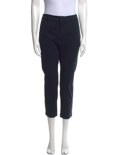 Pre-owned Nili Lotan Straight Leg Pants In Black