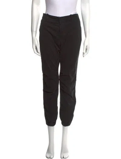 Pre-owned Nili Lotan Straight Leg Pants In Black