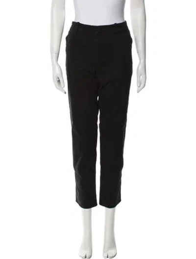 Pre-owned Nili Lotan Straight Leg Pants In Blue